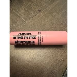 Peace Out Retinol Eye Stick – Smooths Fine Lines, Brightens, Hydrates 0.14 Oz